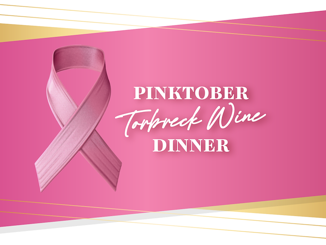 Pinktober Torbreck Wine Dinner